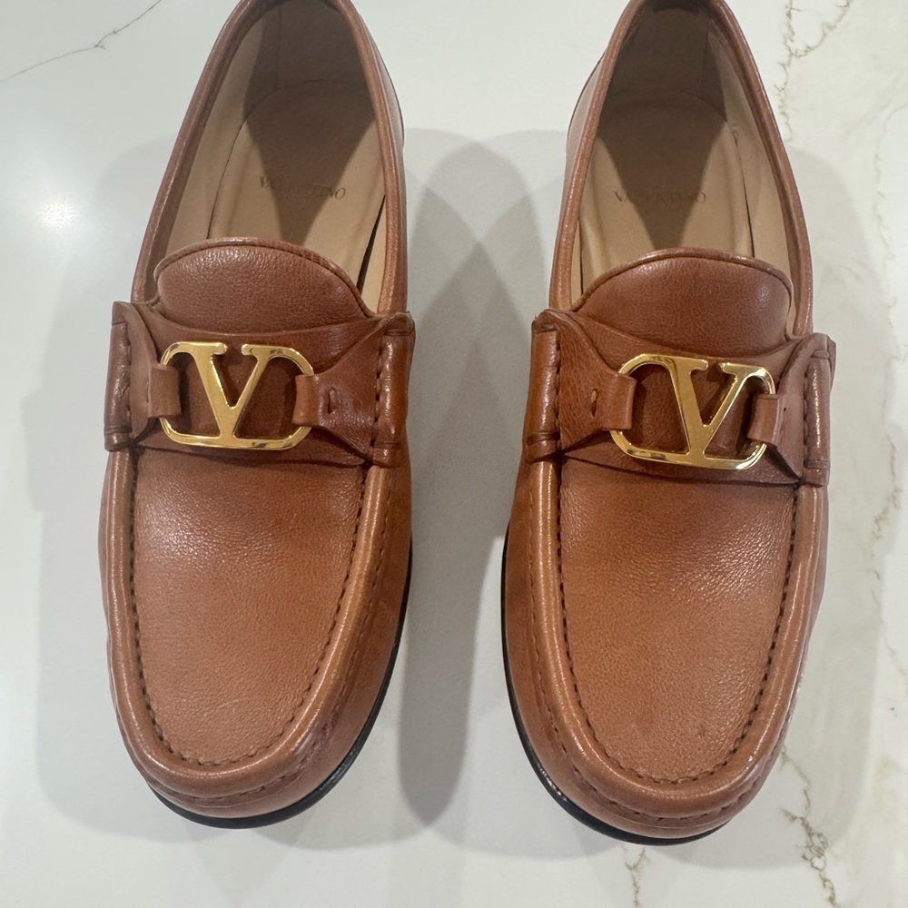 Valentino Garavani Woman Leather Loafers